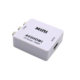 Adapter AV na HDMI beli MINI (MS).