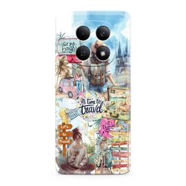 Silikonska futrola ultra tanka (skin) PRINT CLEAR - Xiaomi Redmi Note 15 4G SP031 (MS).