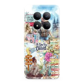 Silikonska futrola ultra tanka (skin) PRINT CLEAR - Xiaomi Redmi Note 15 Pro 5G SP031 (MS).