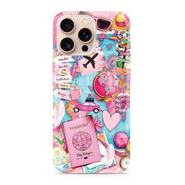 Silikonska futrola ultra tanka (skin) PRINT CLEAR - iPhone 16 Pro Max (6.9) SP029 (MS).