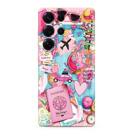 Silikonska futrola ultra tanka (skin) PRINT CLEAR - Samsung S938 Galaxy S25 Ultra 5G SP029 (MS).