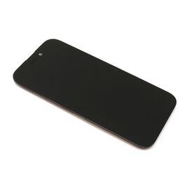 LCD displej (ekran) - iPhone 15 + Touch screen black (crni) SOFT OLED 60HZ Support IC removable (MS).