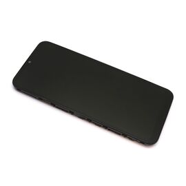 LCD displej (ekran) - Samsung A146B Galaxy A14 5G + Touch screen + frame black (crni) Aplong Original material (MS).