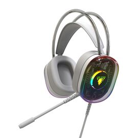 Slusalice gejmerske RGB - mikrofonom GH580 sive JEDEL (MS).