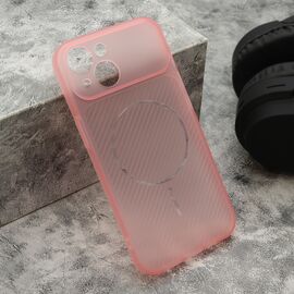 Futrola AIR STRIPE - iPhone 15 roze (MS).