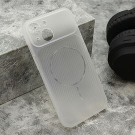Futrola AIR STRIPE - iPhone 15 bela (MS).