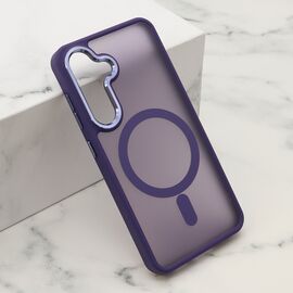 Futrola SILKY MAGSAFE - Samsung S921 Galaxy S24 5G ljubicasta (MS).