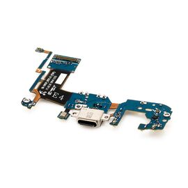 Konektor punjenja sa plocicom - Samsung G955 Galaxy S8 Plus + Flet kabl (kabal) (MS).