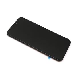 LCD displej (ekran) - Iphone XR + Touch screen black (crni) APLONG Original Material (MS).