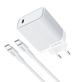 Kucni punjac Moxom MX-HC293 20W Type-C na Type-C beli (MS).