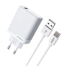 Kucni punjac Moxom MX-HC292 USB type C na lightning 18W beli (MS).
