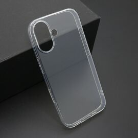 Silikonska futrola ultra tanka (skin) PROTECT - iPhone 17 providna (bela) (MS).