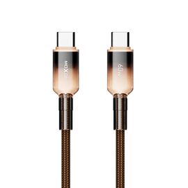 USB data kabl Moxom MX-CB309 PD 60W Type-C na Type-C 1m zlatni (MS).