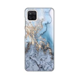 Silikonska futrola PRINT - Samsung A125F Galaxy A12 Blue Gold Marble.