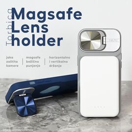 Futrola Magsafe Lens holder - iPhone 13 ljubicasta.