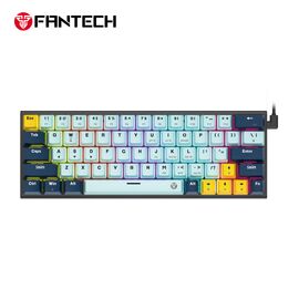 Tastatura Mehanicka Gaming Fantech MK874V2 RGB Atom 63 Mizu SkyBlue (taro switch).