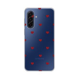 Silikonska futrola PRINT - Samsung A175 Galaxy A17 Red Hearts.