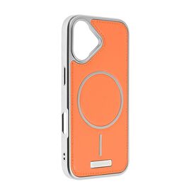 Futrola Magsafe Urban Leather - iPhone 17 6.3 narandzasta.