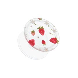 Drzac Pop Strawberry and Flowers Transparent.