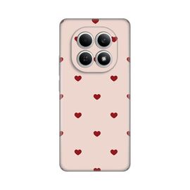 Silikonska futrola PRINT - Xiaomi Redmi Note 15 4G Beige Hearts.
