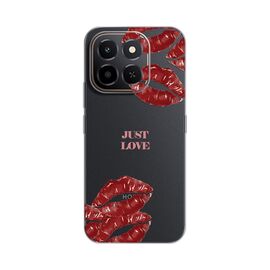 Silikonska futrola PRINT Skin - Huawei Honor X6c Just Love Pink.