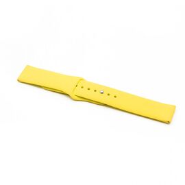 Narukvica plain - smart watch 22mm zuta.