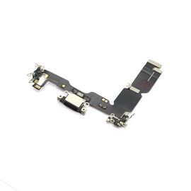 Flet kabl - iPhone 15 Plus + konektor punjenja black (crni) (MS).