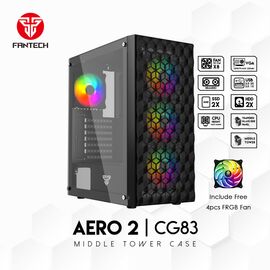 Kuciste Gaming Fantech CG83 Aero 2 crno.