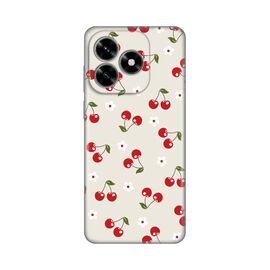 Silikonska futrola PRINT - Huawei Honor X5c Plus Cherry and Flowers.