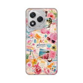 Silikonska futrola PRINT Skin - Huawei Honor 400 Lite Beach Please.