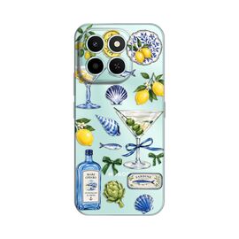 Silikonska futrola PRINT - Huawei Honor X6c Mediterranean Martini.