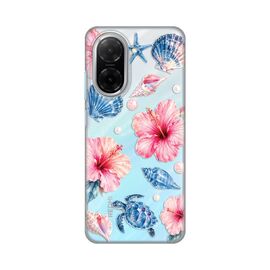 Silikonska futrola PRINT Skin - Xiaomi Redmi A5(173mm) Hibiscus Sea.