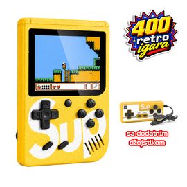 Konzola - igranje Gameboy SUP400 zuta.