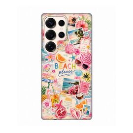 Silikonska futrola PRINT Skin - Samsung S938 Galaxy S25 Ultra Beach Please.
