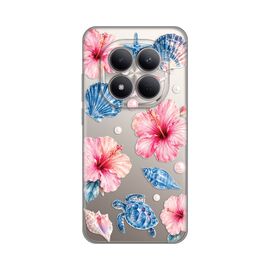 Silikonska futrola PRINT Skin - Xiaomi Redmi Note 15 Pro 5G Hibiscus Sea.