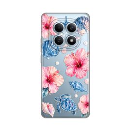 Silikonska futrola PRINT Skin - Xiaomi Redmi Note 15 4G/5G Hibiscus Sea.