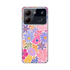 Silikonska futrola PRINT - ZTE Blade A54 Sunny Petals.