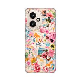 Silikonska futrola PRINT Skin - Huawei Honor 400 Beach Please.