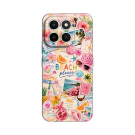 Silikonska futrola PRINT Skin - Huawei Honor X6c Beach Please.
