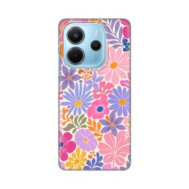 Silikonska futrola PRINT - Xiaomi Redmi Note 14 4G (SRB) Sunny Petals.