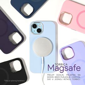 Futrola Magsafe Pure Plus - iPhone 15 Pro 6.1 plava.