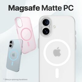 Futrola Magsafe mat PC - Samsung A065F Galaxy A06 plava.