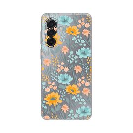 Silikonska futrola PRINT Skin - Samsung A175 Galaxy A17 Lovely Flowers.