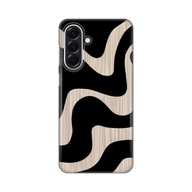 Silikonska futrola PRINT Skin - Samsung A566 Galaxy A56 5G black (crni) Flow.