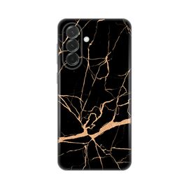 Silikonska futrola PRINT - Samsung A376 Galaxy A37 5G All black (crni).