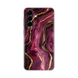 Silikonska futrola PRINT - Samsung A576 Galaxy A57 5G Burgundy.