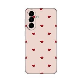 Silikonska futrola PRINT - Samsung A576 Galaxy A57 5G Beige Hearts.
