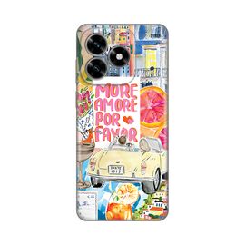 Silikonska futrola PRINT - Huawei Honor X5c Plus More Amore.