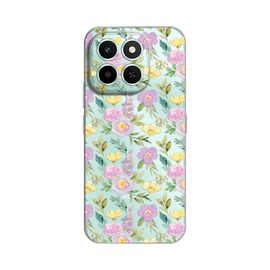 Silikonska futrola PRINT Skin - Huawei Honor X6c Soft Flowers.