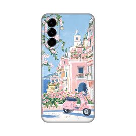 Silikonska futrola PRINT - Samsung A576 Galaxy A57 5G Pink Italy.